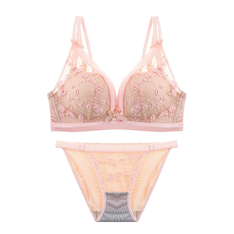 Semaless кружева Для женщин нижнее белье бюстгальтер Push Up Bra цветочные сладкие дамы