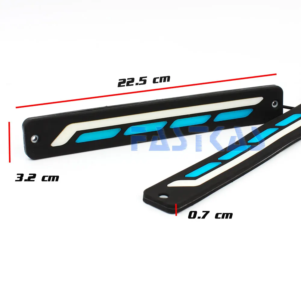 СВЕТОДИОДНЫЙ DRL Дневной светильник 100% Водонепроницаемый белого и синего цвета