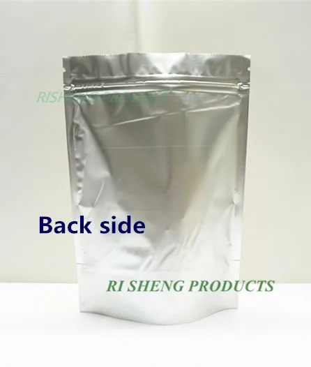 Чехол из алюминиевой фольги внутренний золотой с прозрачной передней матовой