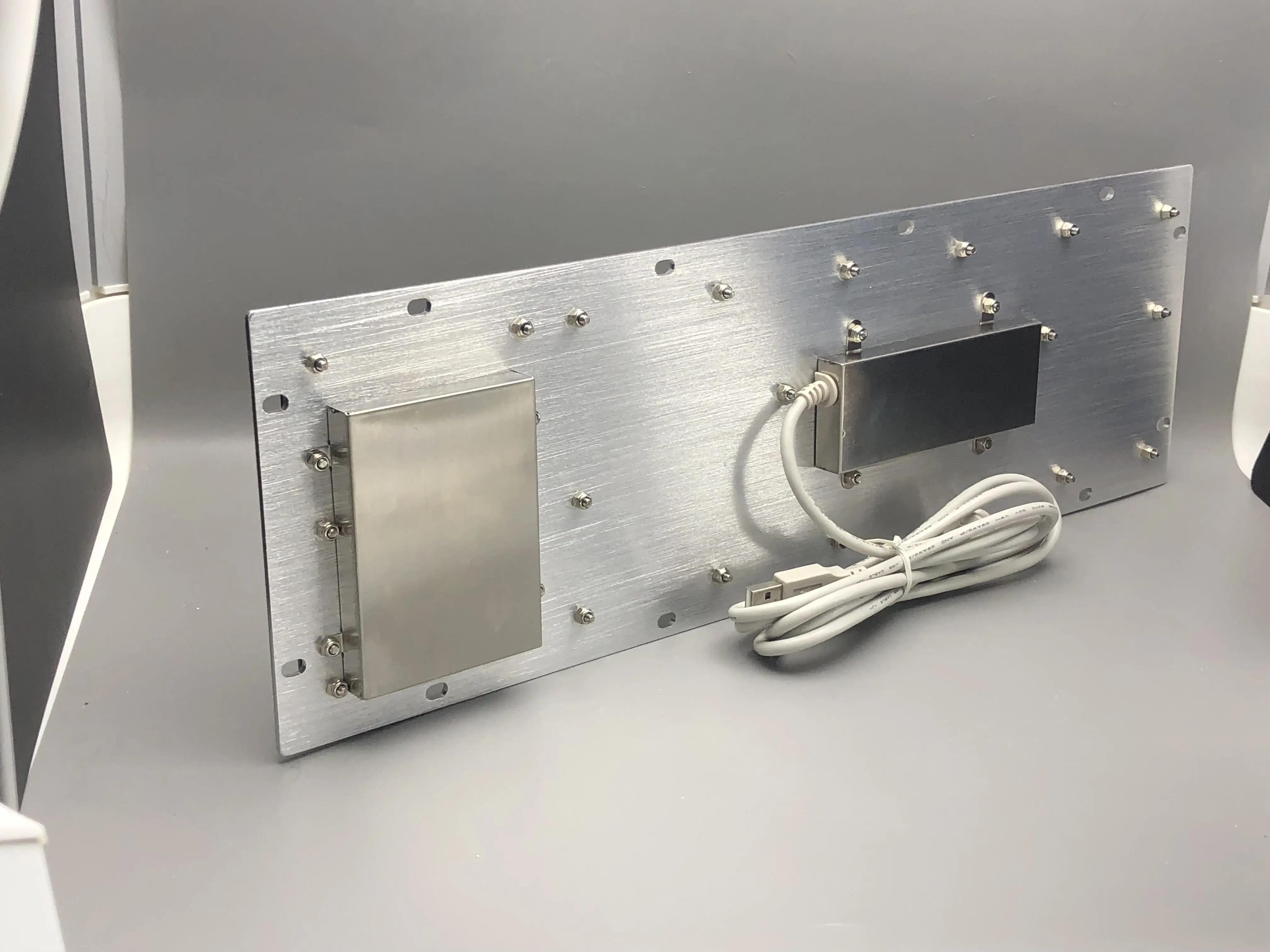 Metal Keyboard Touchpad Touch Pad With Trackpad Rugged Kiosk Keyboard Manufacturer Waterproof Touch Screen Membrane Keypad