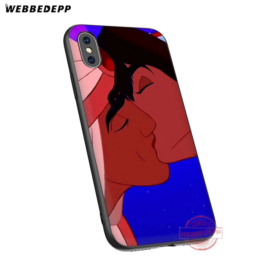 WEBBEDEPP Disny Aladdin Jasmine Soft Silicone Case for iPhone 8 7 6S 6 Plus 11 Pro XS Max XR X 5 5S SE Back Shell | Мобильные