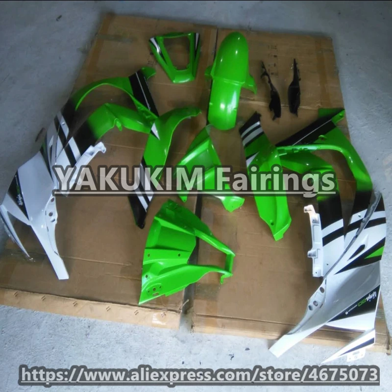 ABS инъекции Обтекатели для Кавасаки ниндзя ZX10R 2011 2012 2013 мотоцикл обтекатель Ninja ZX 10R кузов Обтекатель на заказ