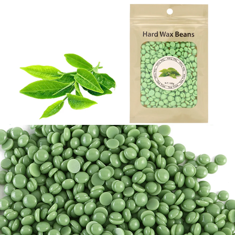 100 г летние без шаблонов депиляции Твердые восковые бобы для тела воск удаления