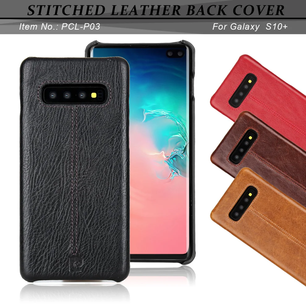 Чехол Pierre Cardin для samsung Galaxy S10/S10 Plus, чехол на заднюю панель, Винтажный чехол из натуральной кожи для samsung S10/Plus