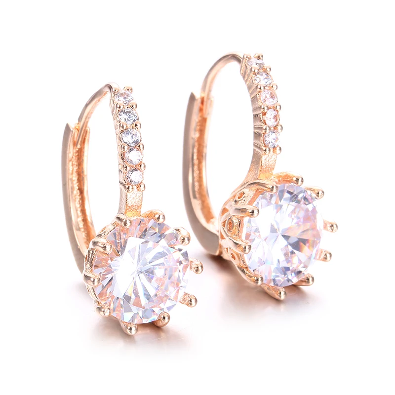 Женские трендовые серьги клипсы CC модные ювелирные изделия с кристаллами и