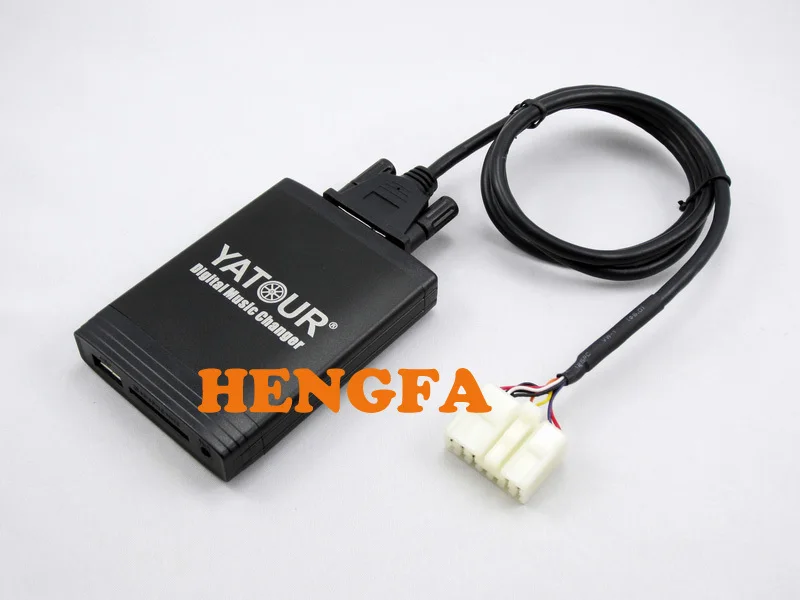 Автомобильный цифровой музыкальный переходник Yatour USB Mp3 AUX адаптер для Toyota Big 5 + 7