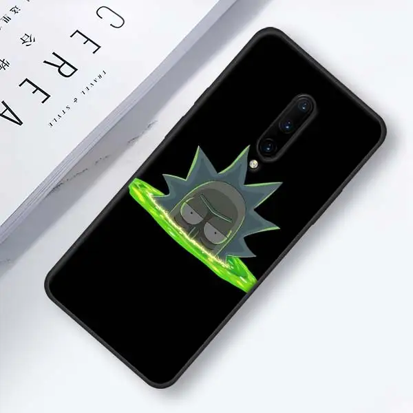 002 Черный чехол s для Oneplus 7 7 Pro 6 6T силиконовый чехол для телефона для Oneplus 7 7Pro Рик и Морти Мягкий чехол из ТПУ Корпус Coque Funda Capa - Цвет: 002