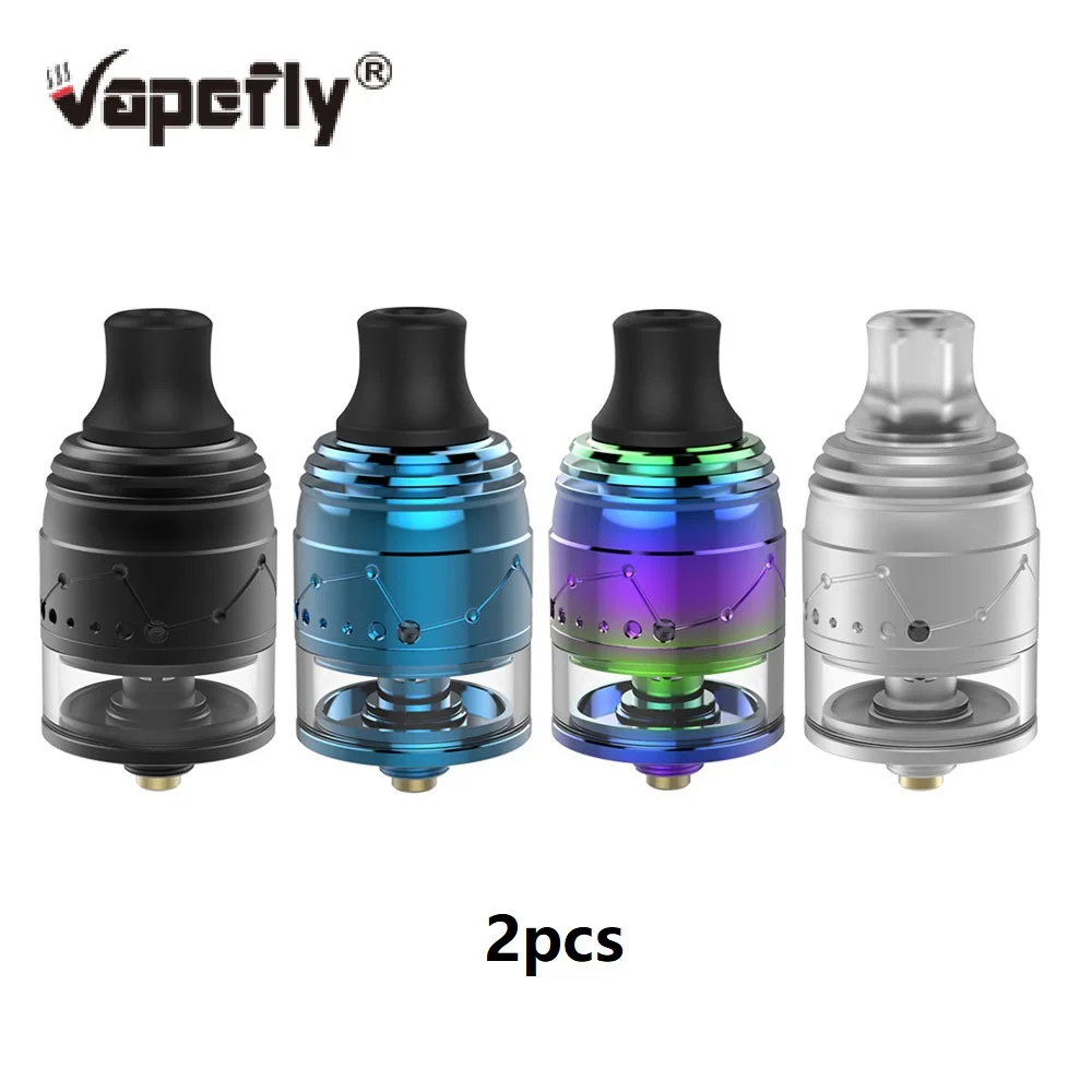 Оригинальный распылитель Vapefly Galaxies MTL RDTA 2 мл диаметром 22 мм с одной катушкой для