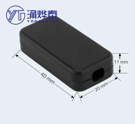 YYT USB чехол черного цвета с двумя головками розетка пластиковая небольшая