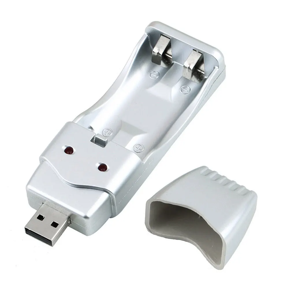 2 слота зарядное устройство для батарей AA / AAA Ni-MH USB | Электроника