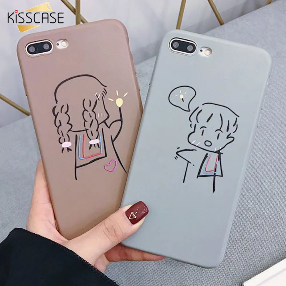 Мягкий ТПУ чехол KISSCASE для iPhone XS MAX X XR 7 8 6S Plus ультра тонкий силиконовый | Мобильные