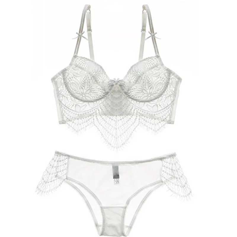 Лидер продаж Для женщин B-F Размеры пикантные Нижнее Бельё для девочек Вышивка