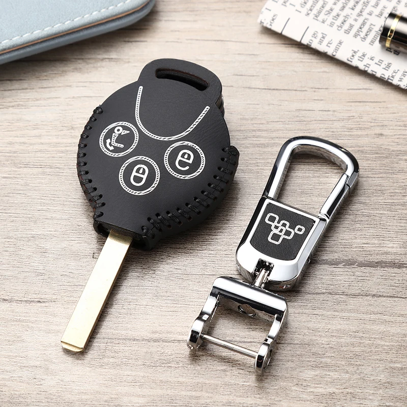 

Чехол для ключей автомобиля, чехол для ключей для benz smart fortwo formy 2010 2011 2012, чехол для ключей, чехол-держатель из крафт-бумаги, первый слой