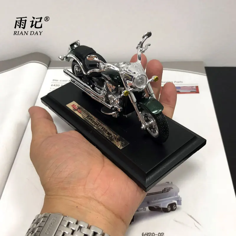 1/18 Scale Motorbike Model Toys JAPAN KAWASAKI VULCAN 200 Diecast Metal Motorcycle Toy For Gift/Kids/Collection |