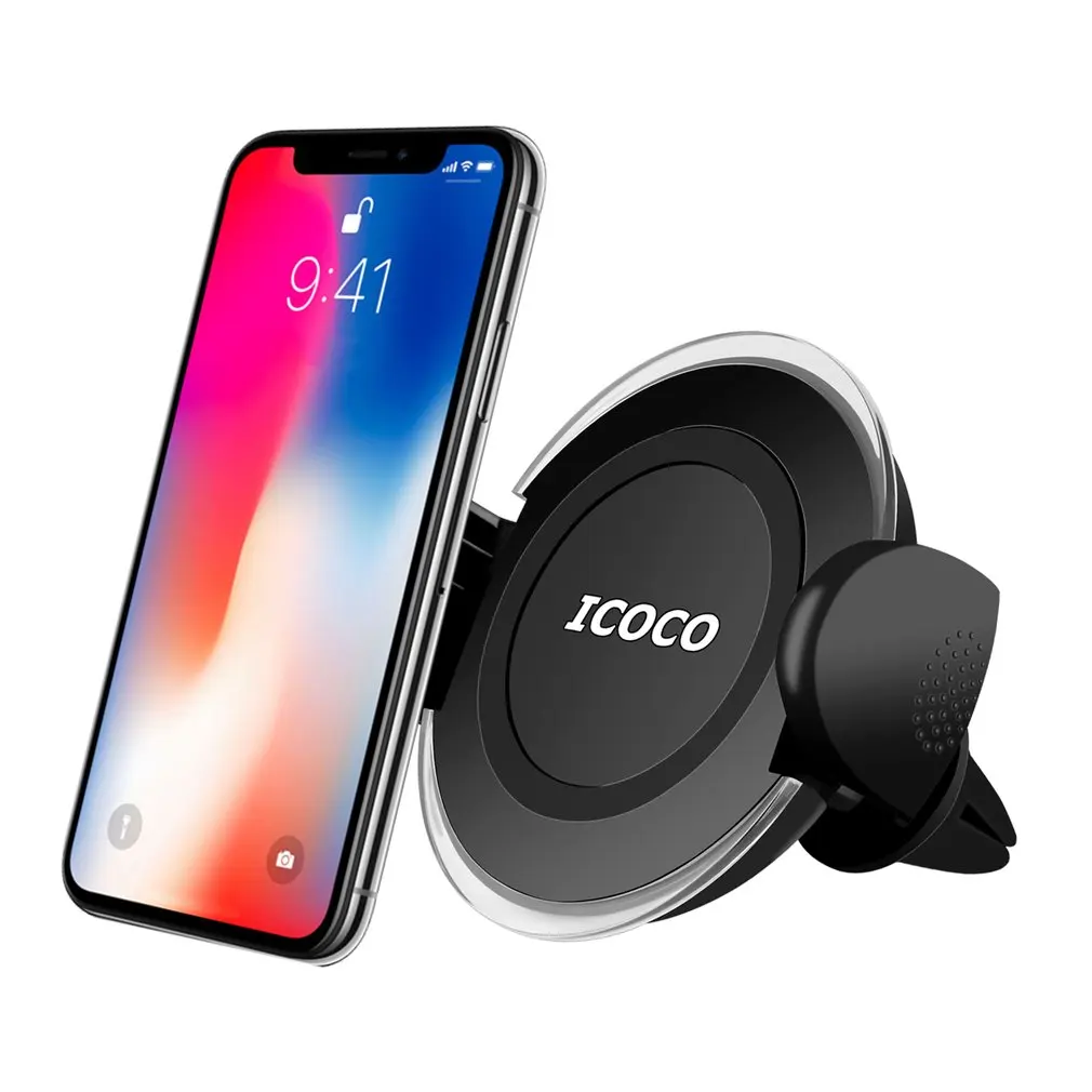 Qi автомобильное беспроводное зарядное устройство для iPhone Xs Max Xr X samsung S10 S9