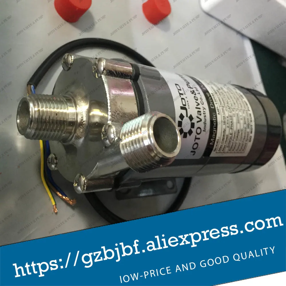 

220V Electric Brewed Beer Magnetic Pump with Stainless Steel Head