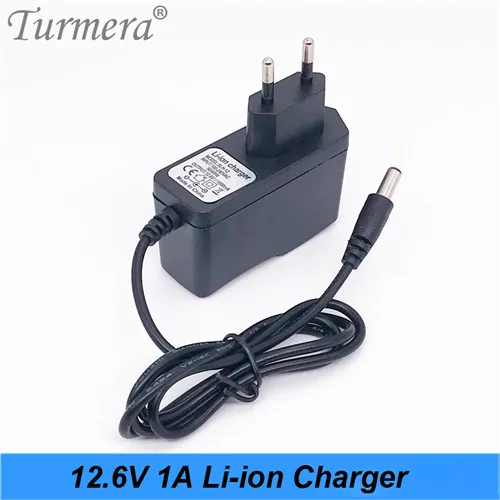 12.6V 1A 12,6 V 16,8 V 21V 25V 1A 1.3A 18650 литиевая батарея зарядное устройство DC 5,5 MM* 2,1 MM 110-220V литий-ионная батарея зарядное устройство для отвертки - Цвет: 12.6V 1A