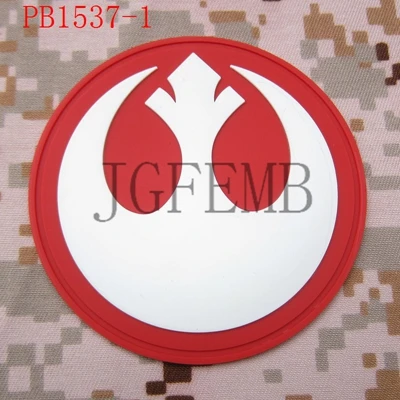 Rebel Alliance тактический военный боевой дух 3D ПВХ патч - Цвет: PB1537 red