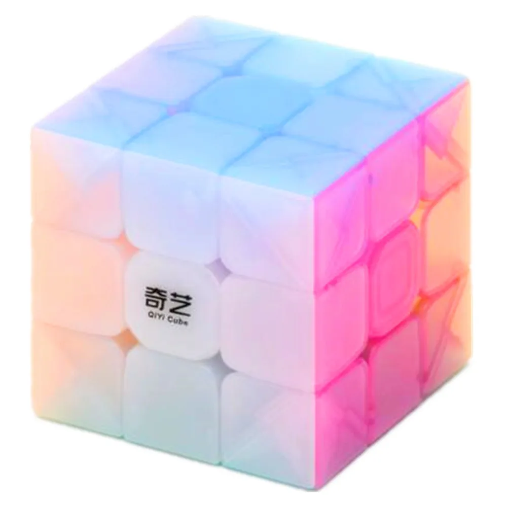 Скоростной куб QiYi Warrior W 3x3 Jelly cube|Головоломки| |