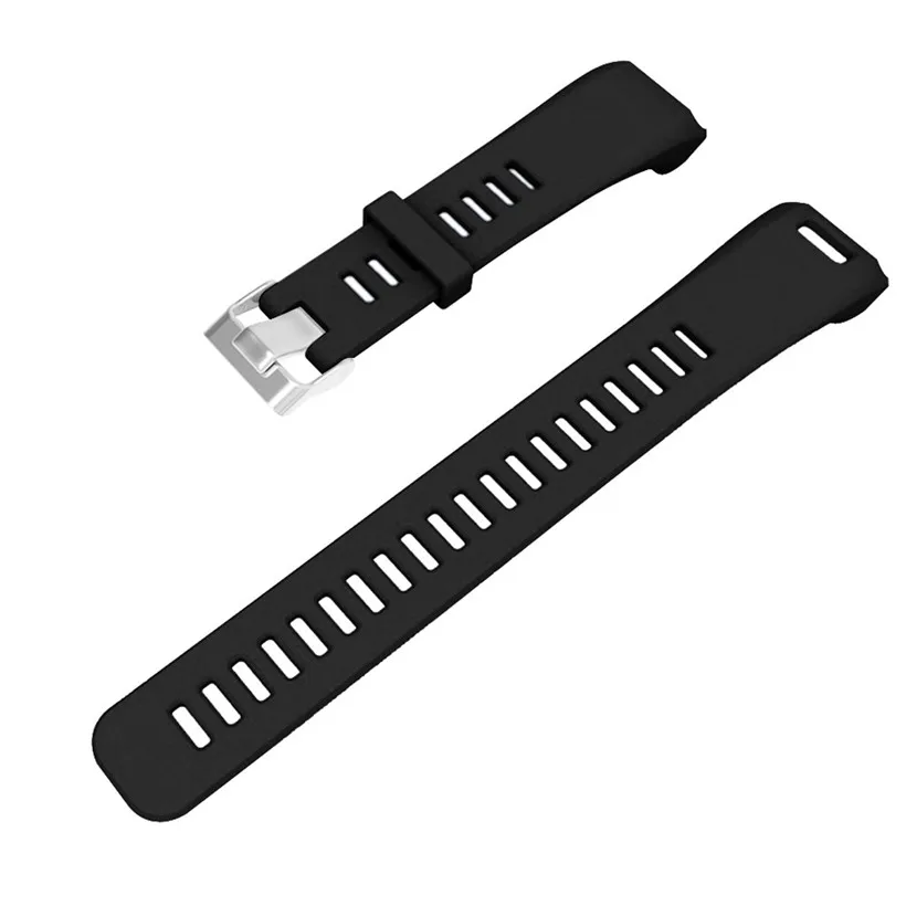 Сменный мягкий силиконовый браслет для Garmin Vivosmart HR спортивный аксессуар Прямая