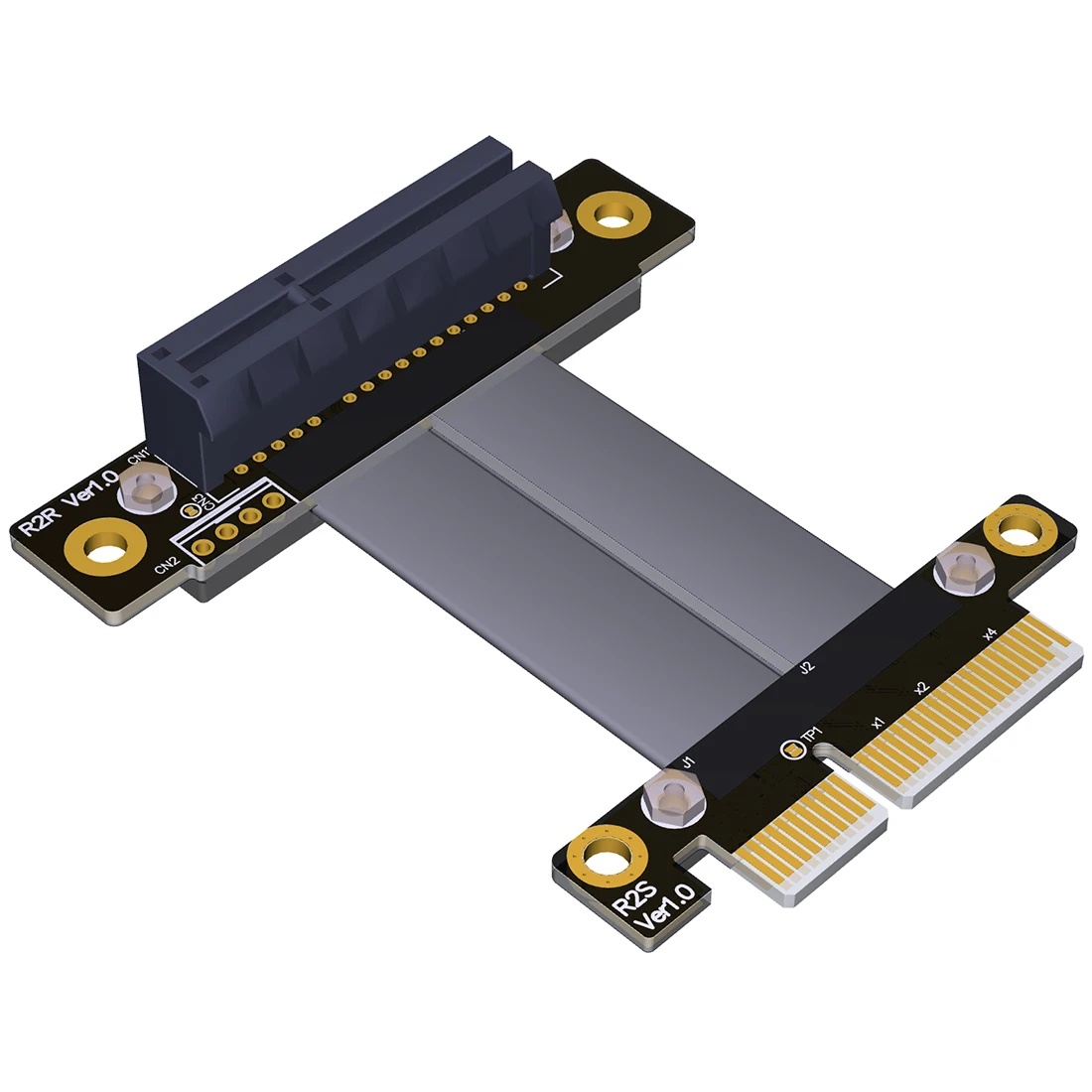 Удлинительный кабель PCIe 3 0x4 32G/bps PCI Express 4x графический SSD RAID расширитель переходная