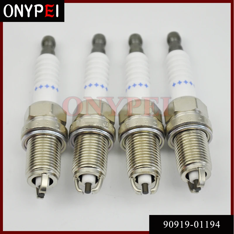 4 шт./лот обычная свеча зажигания 90919 01194 PK20TR11 для Toyota Avalon Camry RAV4 Lexus ES300 9091901194|plug