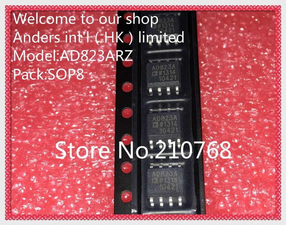 10 шт./лот AD823ARZ AD823AR AD823 SOP8 | Электронные компоненты и принадлежности