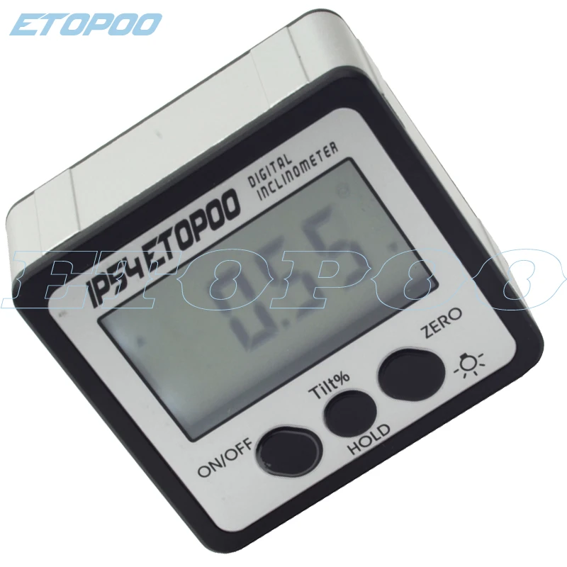IP54 цифровой транспортир Угол карманный размер датчик Finder коническая коробка