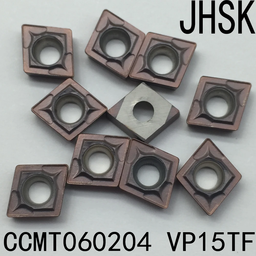 

10 ~ 100 шт. CCMT060204 CCMT21.51 VP15TF оригинальный внутренний токарный станок токарные инструменты карбидные вставки arron cnc инструменты высокого качеств...