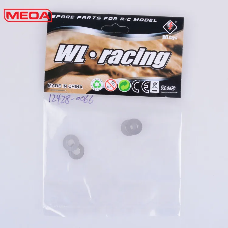 Wltoys Запчасти 12428 12423 12429RC автомобильные запасные 0066 прокладка 12*5 2*0 2 плоская шайба