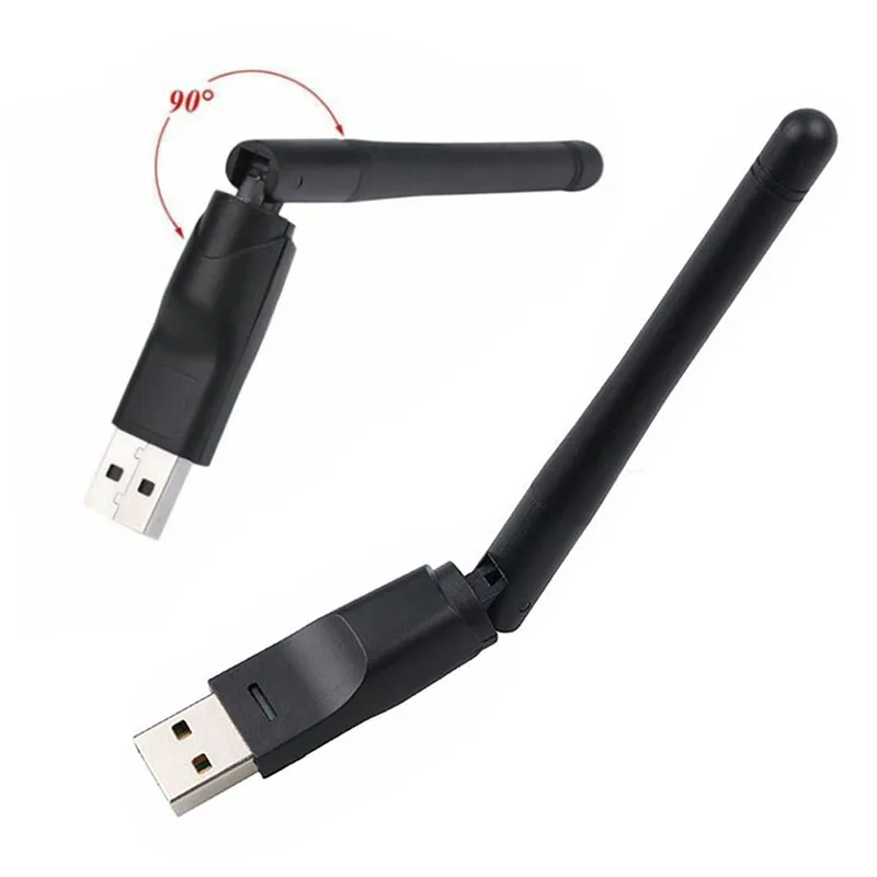 Новинка USB 2 0 WiFi беспроводная сетевая карта адаптер с поворотная антенна для
