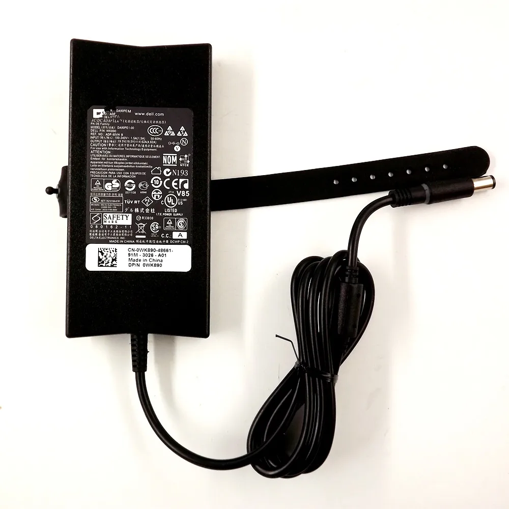 PA 3E тонкий 19 5 V 4.62A 90W OEM AC зарядное устройство для De ll 1721 1747 Latitude E4300 Бесплатная
