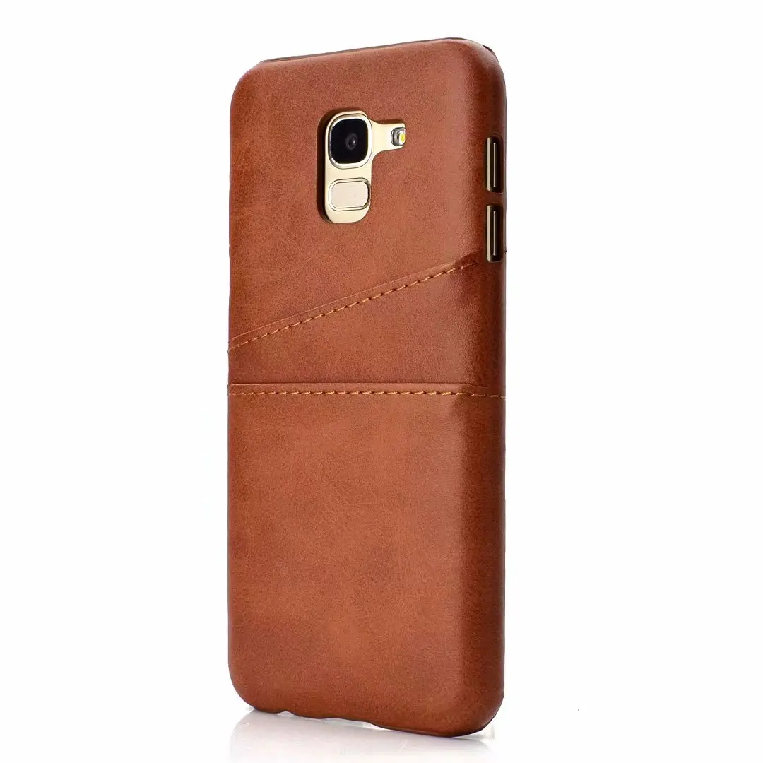 For Samsung Galaxy J8 2018 Credit Card Case Vintage PU Leather Wallet J6 S10 Lite S9 S8 A5 A6 A7 A8 Slots Cover Fundas |
