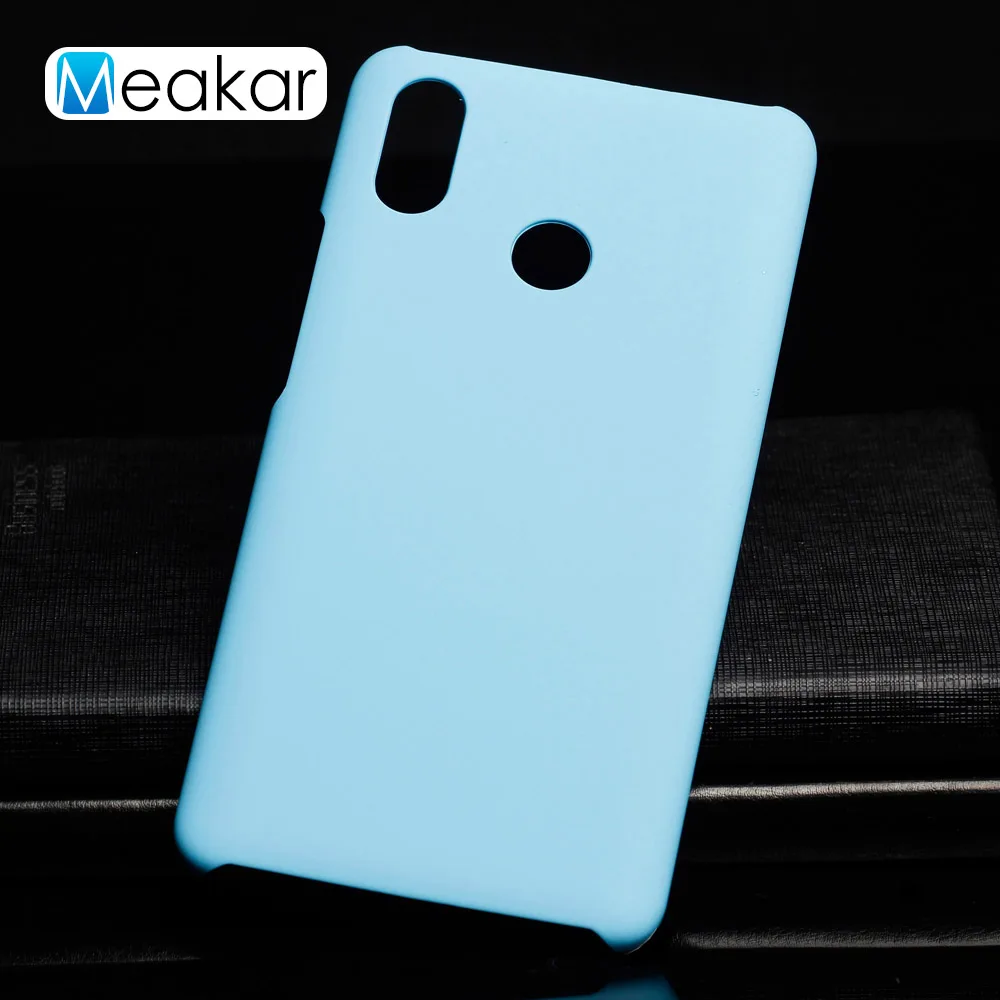 Матовая Пластик Coque 6.9For Xiaomi mi макс 3 чехол для Xiaomi mi Max mi макс 3 Max3 mi max3 Pro Чехол для телефона чехол-лента на заднюю панель - Цвет: Sky Blue