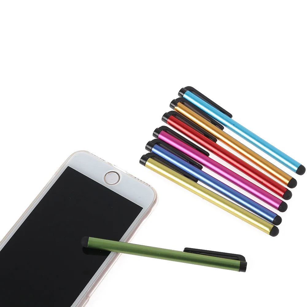 10 шт./лот емкостный Сенсорный экран Стилус для iPhone 7 s iPad Air 2/1 мини 2/3 костюм для Универсальный для смартфона Tablet ручка PC
