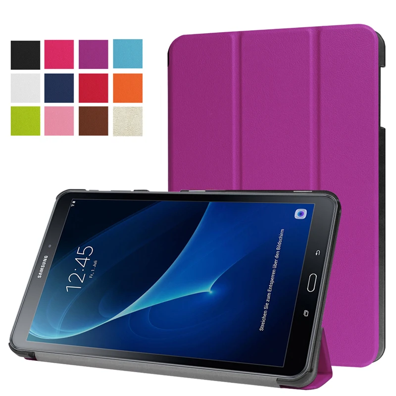 Для Samsung Galaxy Tab A 10 1 без S Pen T580/T585 чехол дюймов защитный складной подставка для A6 1|for