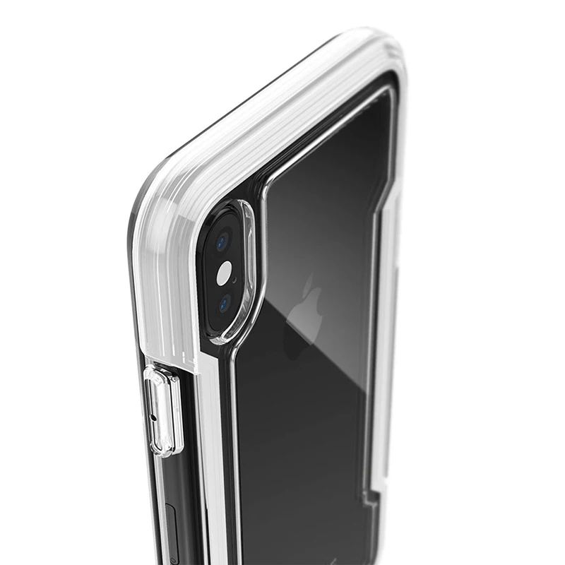 X-Doria Defense Прозрачный чехол для телефона iPhone XS X военный класс падение