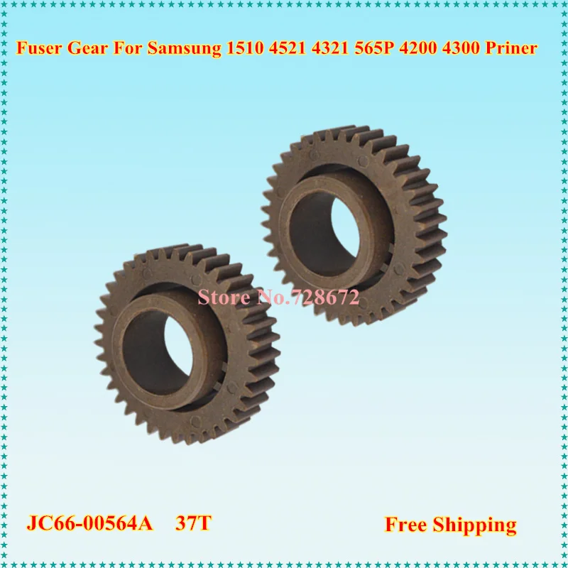 Верхняя Шестерня ролика JC66 00564A 37T шестерни для Samsung ML1510 1710 SCX4521 4321 565P 4200 4300 Priner| |