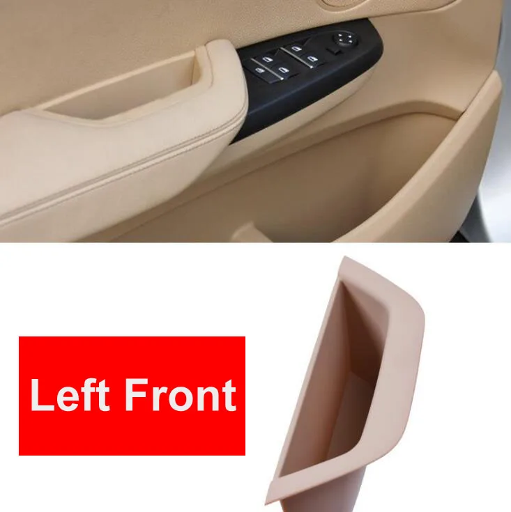 

LHD RHD Car Left Right Interior Door Handle Inner Driver's Seat Side Panel Handle Pull ABS Trim For BMW X3 X4 F25 F26 2010-2016