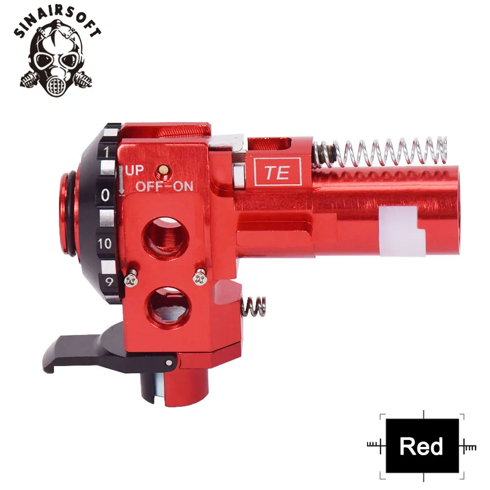 Red Горячая Распродажа! высокоточная тактическая камера AEG PRO CNC из алюминия красного цвета для M4 M16, аксессуары для страйкбола, охоты - Цвет: Red