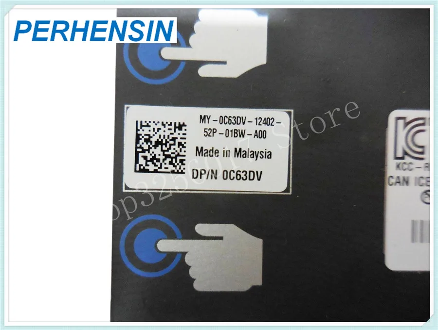 Для Dell R620 R720 Dual Port 10GbE 57800S сетевая дочерняя карта 0C63DV C63DV 165T0|Материнские платы для