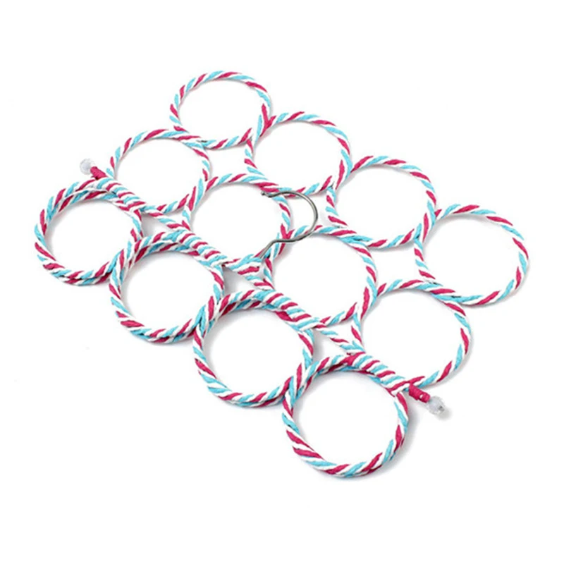 16 отверстия разрезы пояс привязывание крючка Органайзер держатель мода ротанга