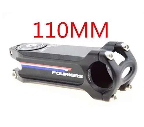 110MM FOURIERS вынос руля для горного велосипеда CNC обработка алюминия велосипед стебли 70~ 120 мм 0 градусов - Цвет: 110MM