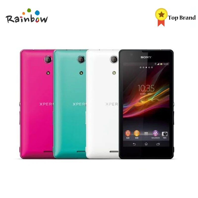 Оригинальный Sony Xperia ZR M36h C5503 3g &amp 4G мобильный телефон 4 6 &quotсенсорный экран