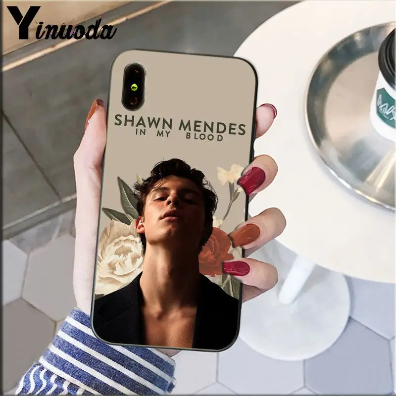 Yinuoda Канада певицы Shawn Mendes чехол для телефона из мягкого силикона ТПУ с рисунком