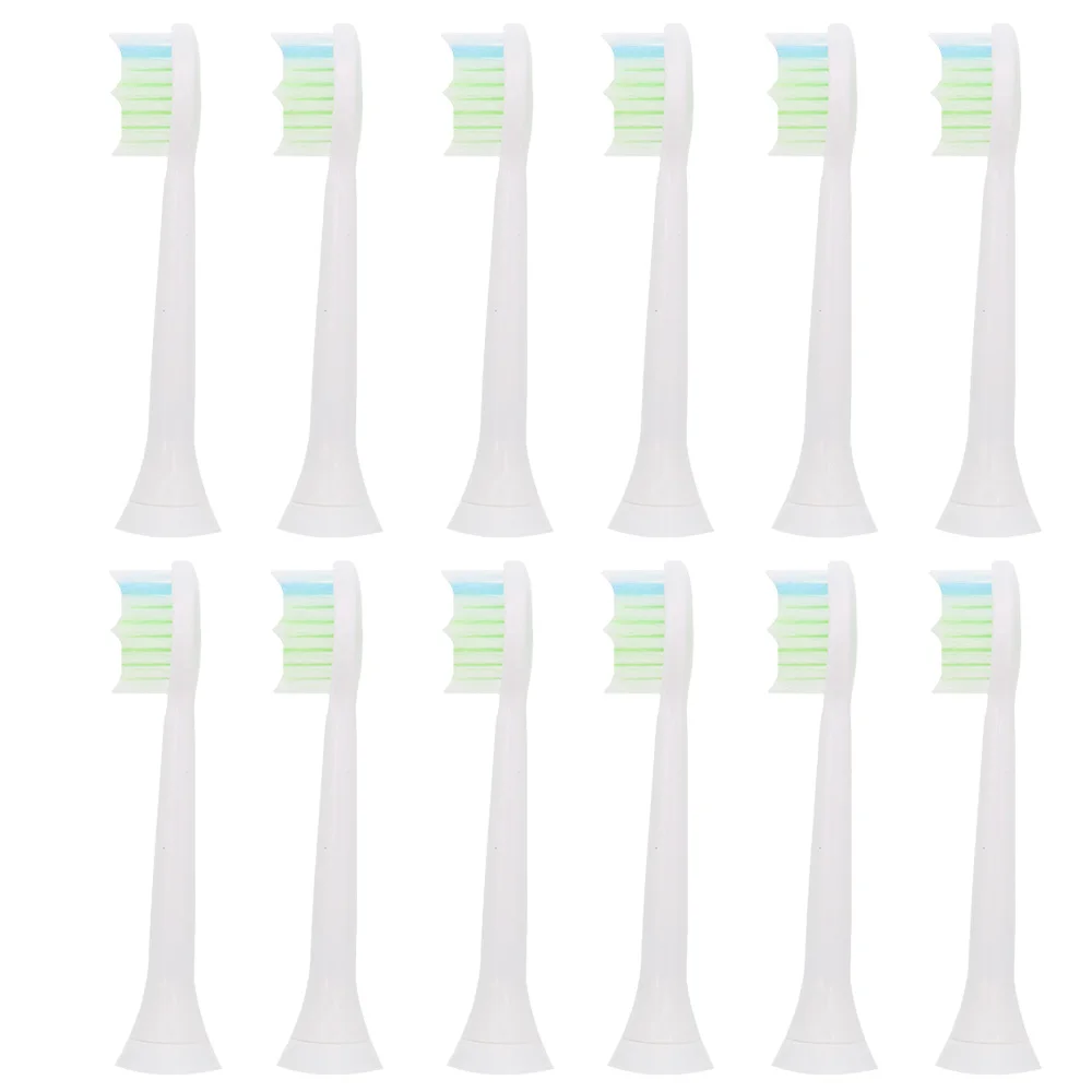 12PCS Зубная щётка головки для PHILIPS Sonicare FlexCare Бриллиант Чистой HX6064 HX6930 HX6731 HX9340 HX6950 HX6710 HX9140 HX6500 HX6150 - Цвет: 12PCS