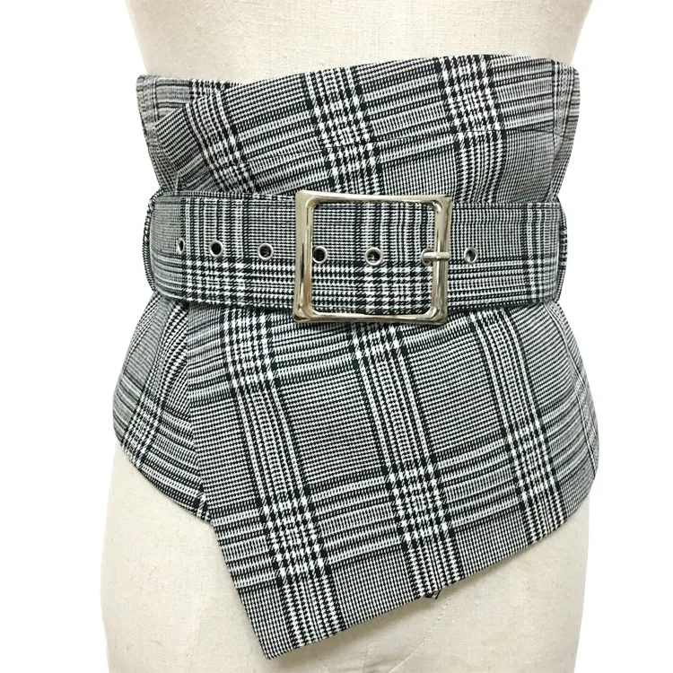 Женский Полосатый корсет с широким поясом GETSRING|Женские ремни| |
