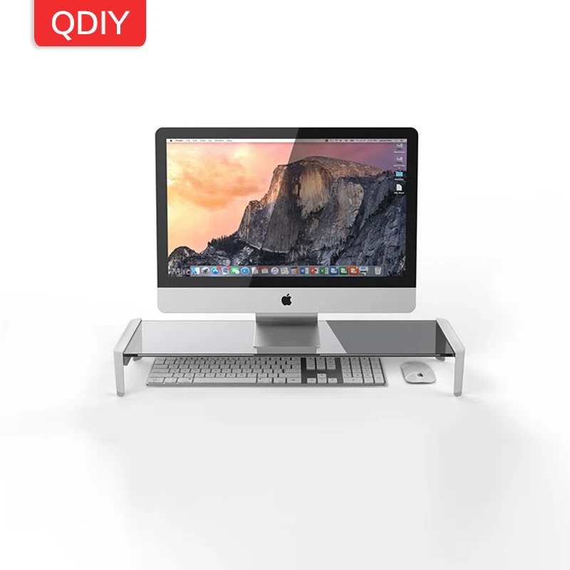 ЖК монитор QDIY для компьютера настольный дисплей держатель USB Стекло увеличенные