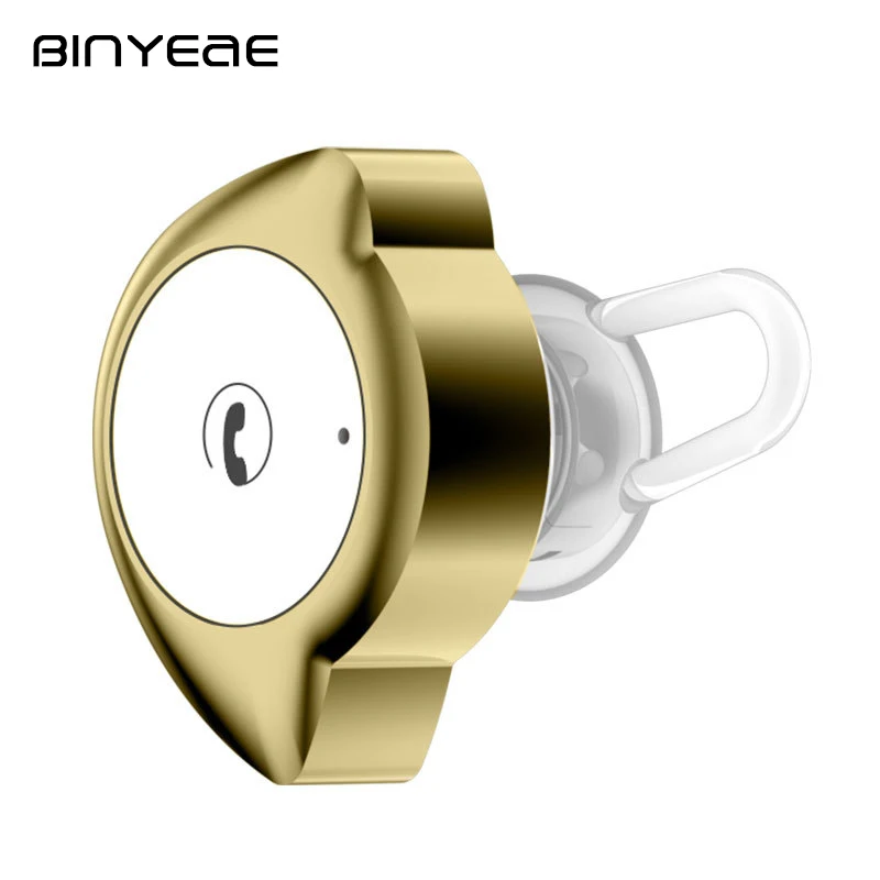 BINYEAE D2 Беспроводной наушники Bluetooth 4 1 мини гарнитуры Водонепроницаемый Спорт