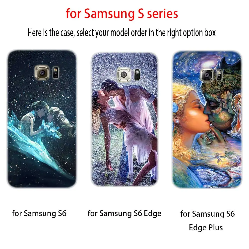 Мягкий силиконовый чехол для Samsung S20 S11 S10 S9 S8 Plus lite 11e 10e S7 S6 5G Kiss Art Paintint|Бамперы| |